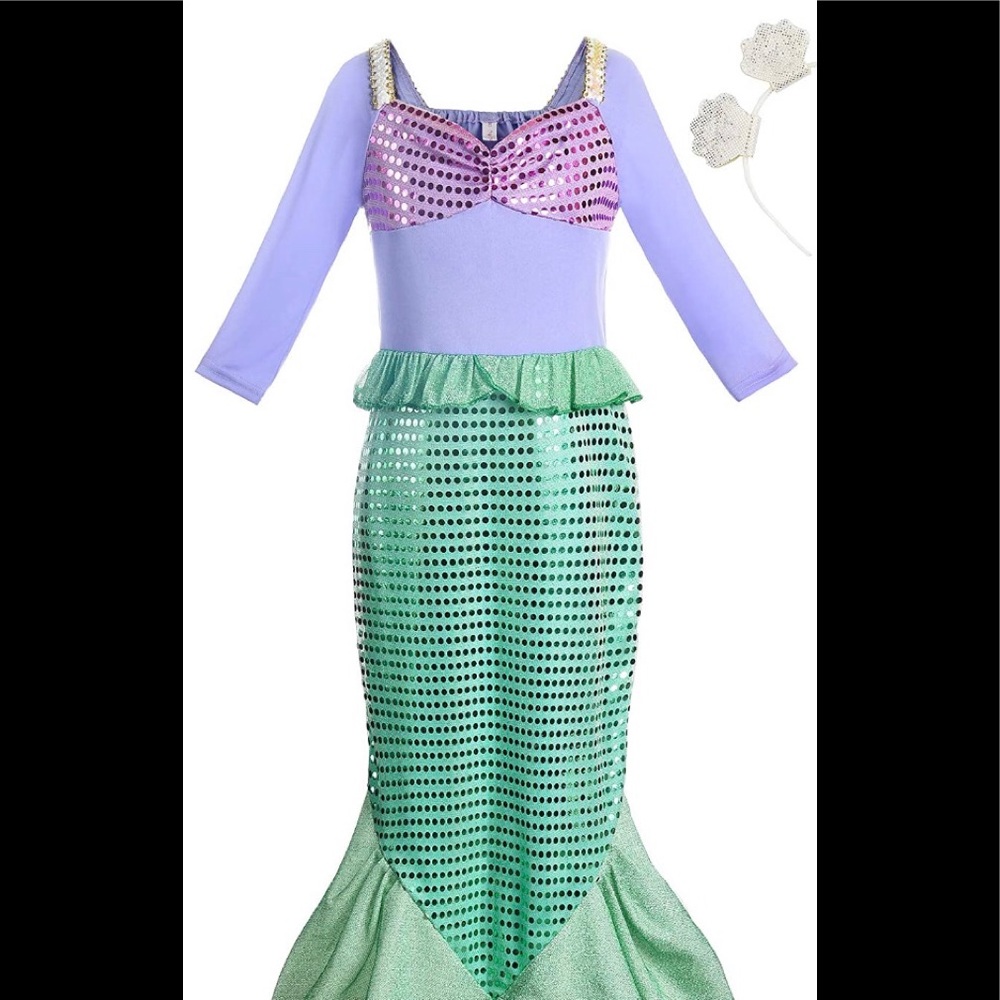 Little mermaid dress
